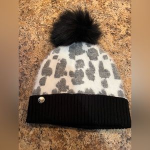 Express Leopard Print Beanie